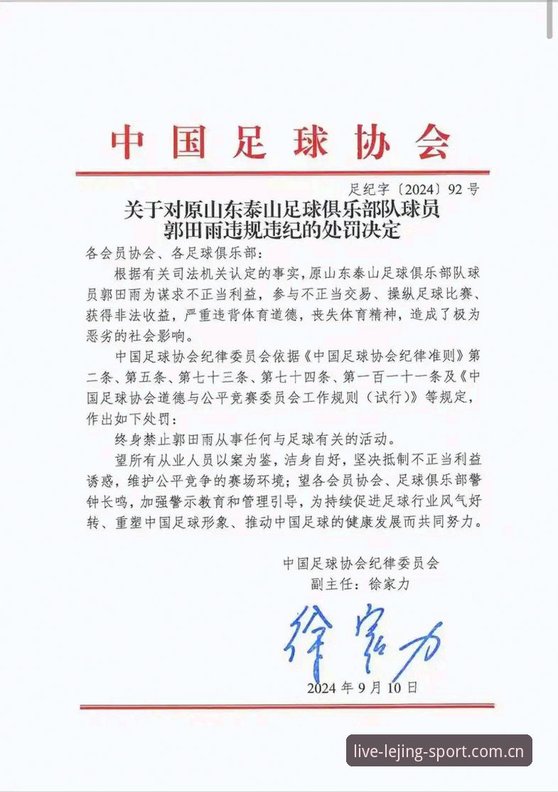 乐竞体育平台官网iOS版 揭秘中国足协第三批禁足名单背后的足球腐败生态链